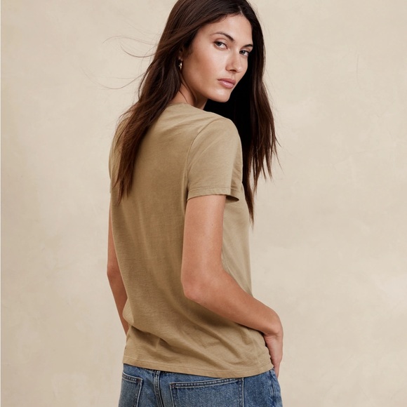 NWT BANANA REPUBLIC SUPIMA COTTON CREW NECK TEE - Picture 11 of 12